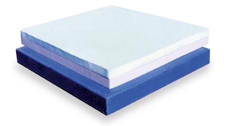 The three-layer Laminar cushion