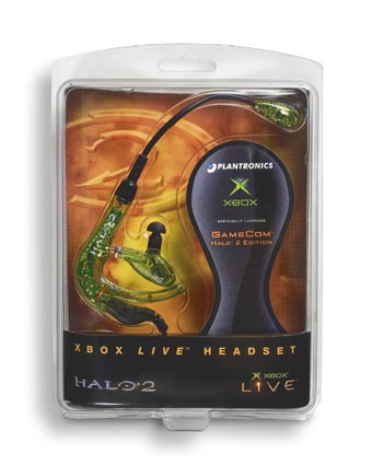 The GameCom Halo 2 Edition Xbox headset