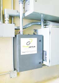 Installed voltage controller