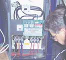 Voltage controller installation