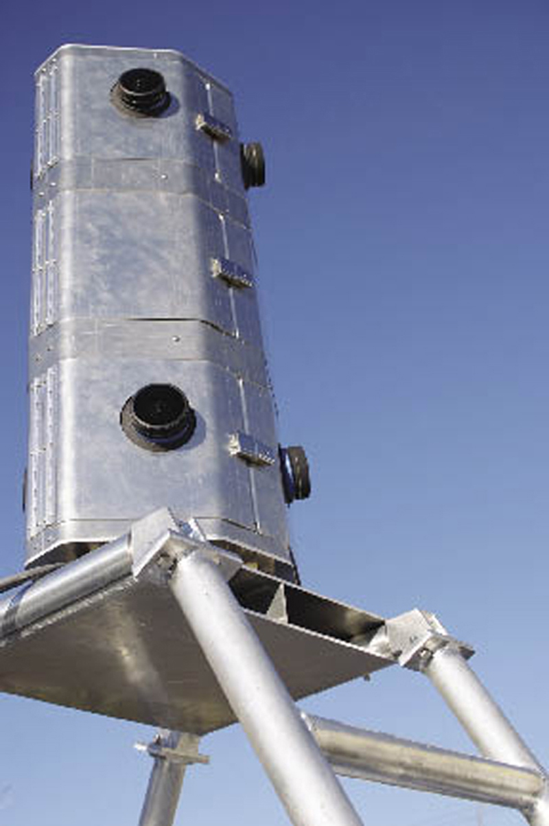 Wide-angle stereo camera used by earthmine