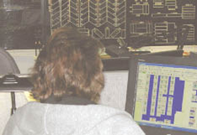 An operator uses Knowledge-Based Systems software.