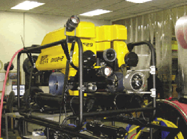 Deep Ocean Engineering’s remotely operated vehicle (ROV)