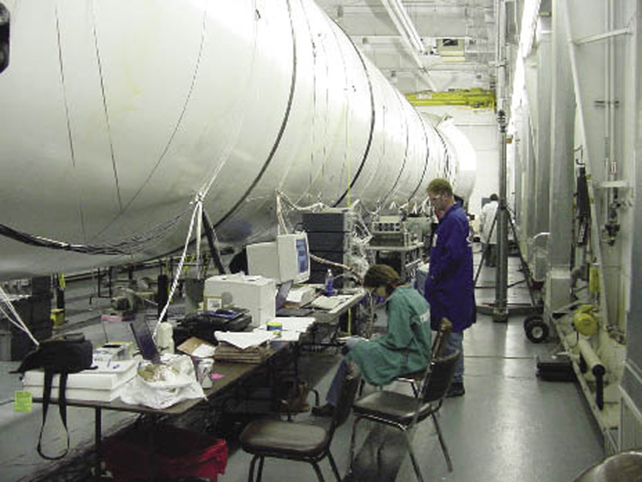 LMS engineers analyze vibration loads.