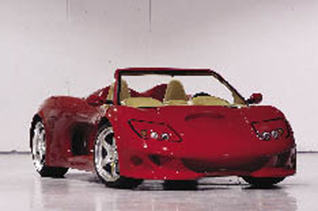Lithium-ion electric sports car 
