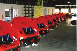 Givens Buoy life rafts