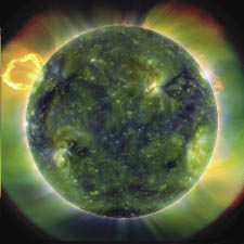 Sun revealing solar flares Sun revealing solar flares