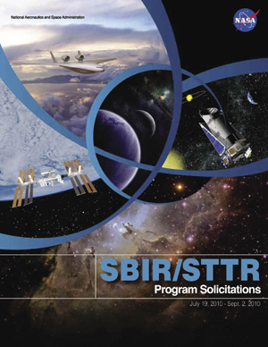 Cover of NASA SBIR/STTR Program Solicitations publication 