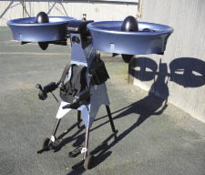 Springtail exoskeleton flight vehicle Springtail exoskeleton flight vehicle