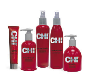 Liquid products for use with hairstyling irons Liquid products for use with hairstyling irons