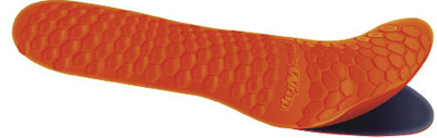Shoe insoles with aerogel Shoe insoles with aerogel