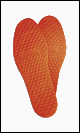 Shoe insoles with aerogel