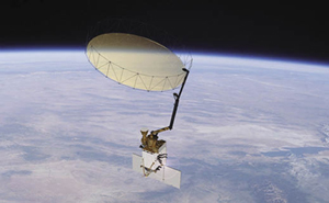 Rendering of NASA’s Soil Moisture Active and Passive mission Rendering of NASA’s Soil Moisture Active and Passive mission