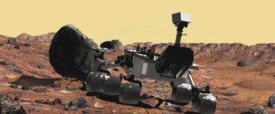 Rendering of the Mars Science Laboratory 