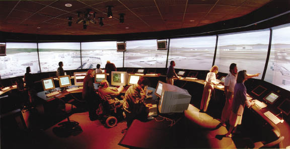 Virtual airport control center 