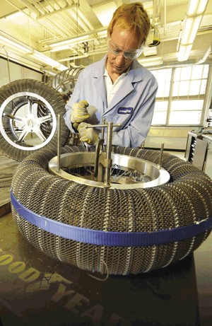 Award-winning spring tire Award-winning spring tire