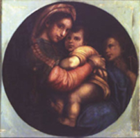 Restored painting Restored painting