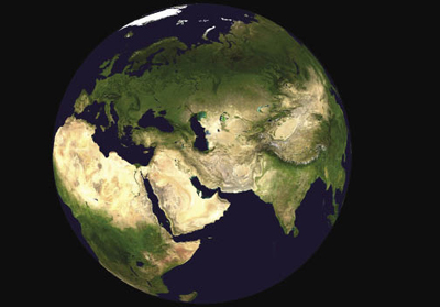 World Wind globe World Wind globe