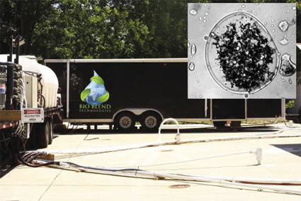 Bio Blend’s onsite remediation truck and Emulsified zero-valent iron technology
