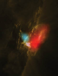 Image of a solar flare Image of a solar flare