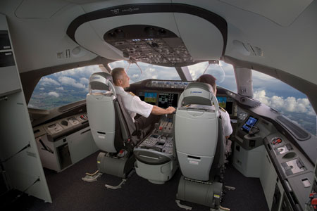 Aircraft cockpit Aircraft cockpit