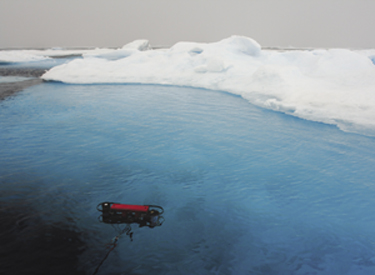 Technology measuring light in Arctic waters Technology measuring light in Arctic waters
