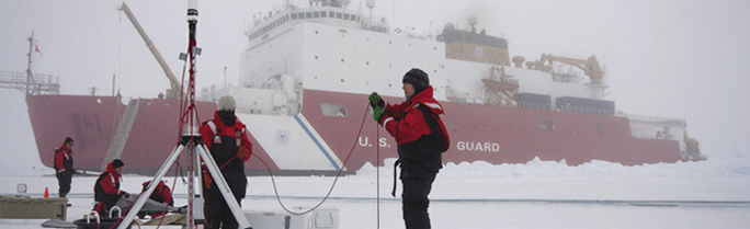 Researchers in the Arctic Researchers in the Arctic