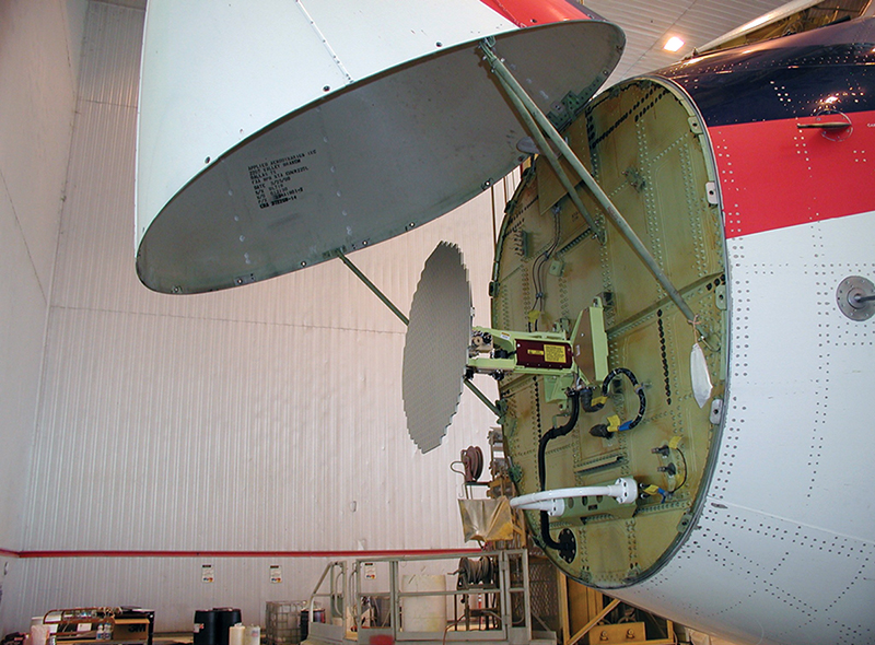 Installation of the E-Turb radar