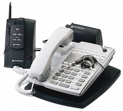The CA10CD cordless push-to-talk headset and amplifier