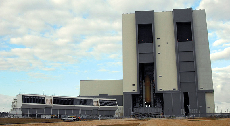 The Kennedy Space Center launch complex