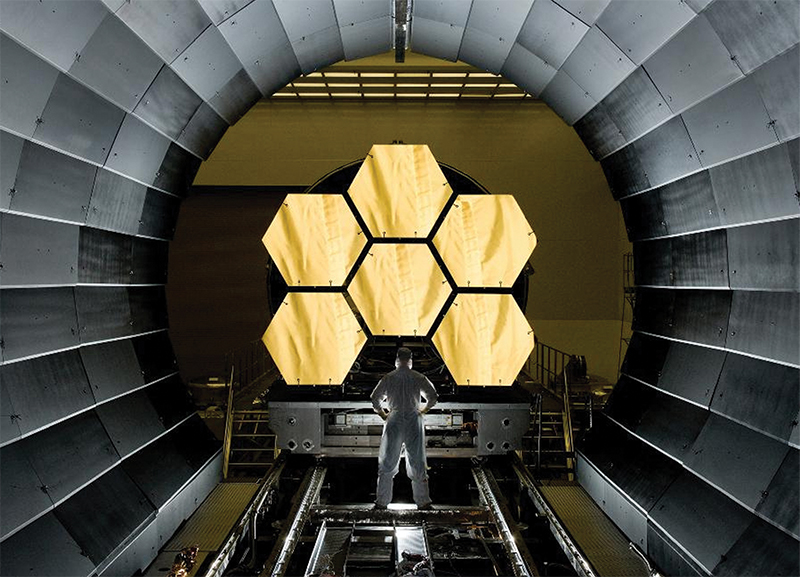 Mirror testing for the James Webb Space Telescope