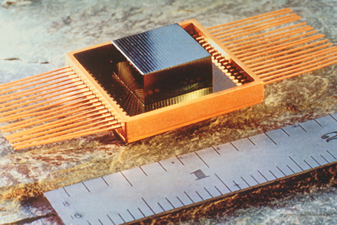 Memory Short Stack next to ruler showing its dimensions of two inches by one inch