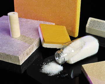 polyimide foam in several forms including microspheres preprocessed neat and syntactic foam and foam filled honeycomb