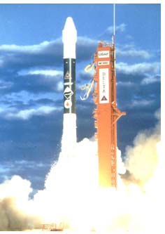 photo of a rocket launch to illustrate the coating's applications