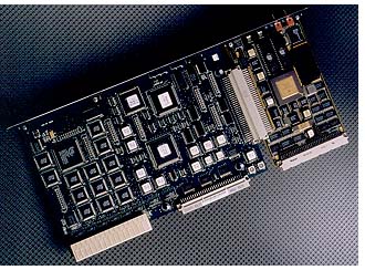 of the specially-designed chip that is incorporated into TelSys product boards to filter unwanted information from dada transmitted by satellites to Earth