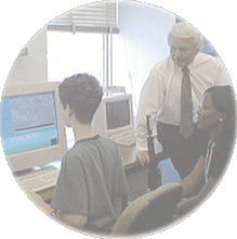 aeronautics and space resource for educator showing to students how to use computer software