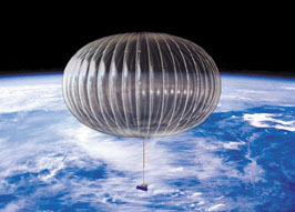 artist's concept of NASA's Ultra Long Duration Balloon