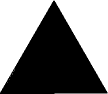 icon of a triangle pointing up