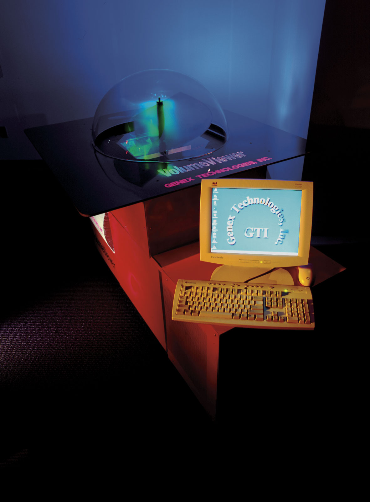 VolumeViewer true 3-D display system