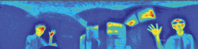 OmniEye Infrared enables motion detection in darkness