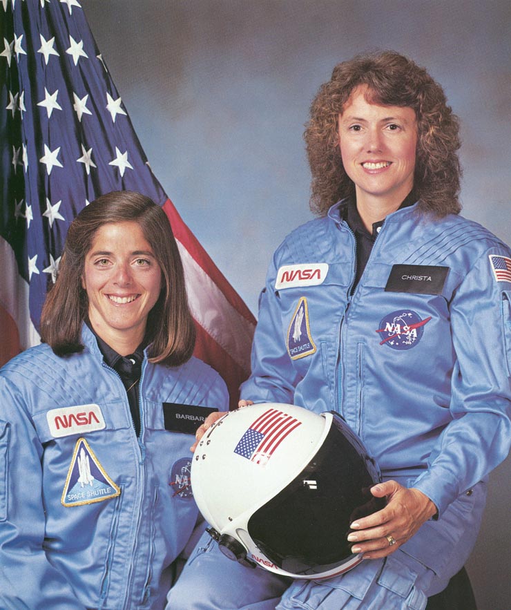 Teacher Space program backup and primary crew