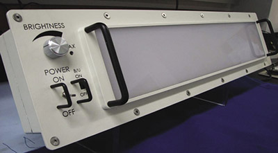 Adjustable LED light panel 