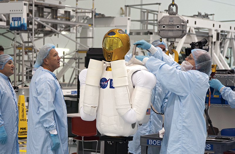 which work with nasa robonaut 2 engineers