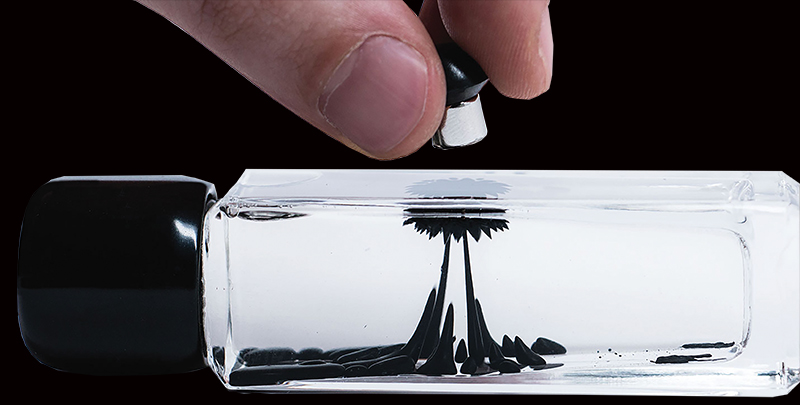 Concept Zero Motion ferrofluid desk art