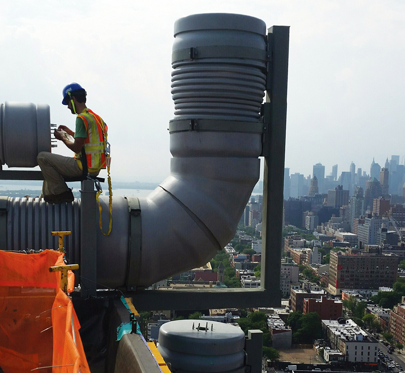 NASA device installed on Brooklyn building