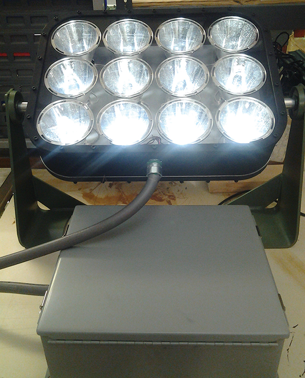 EnergyFocus LED floodlights