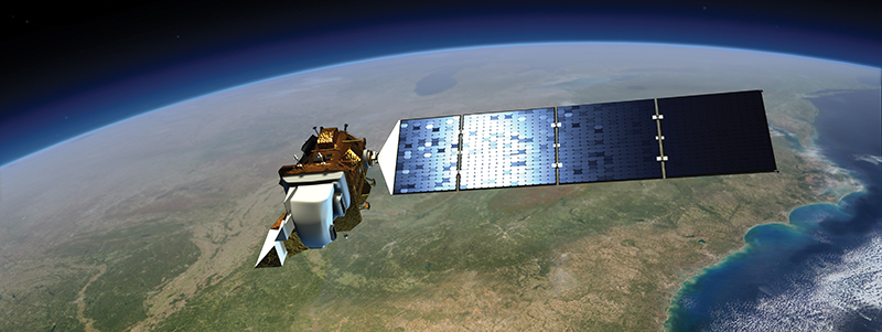 NASA-built Landsat 7 satellite