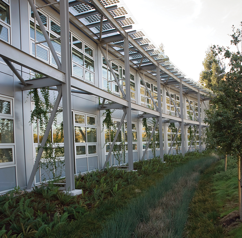 Exterior of Sustainability Base at Ames Research Center