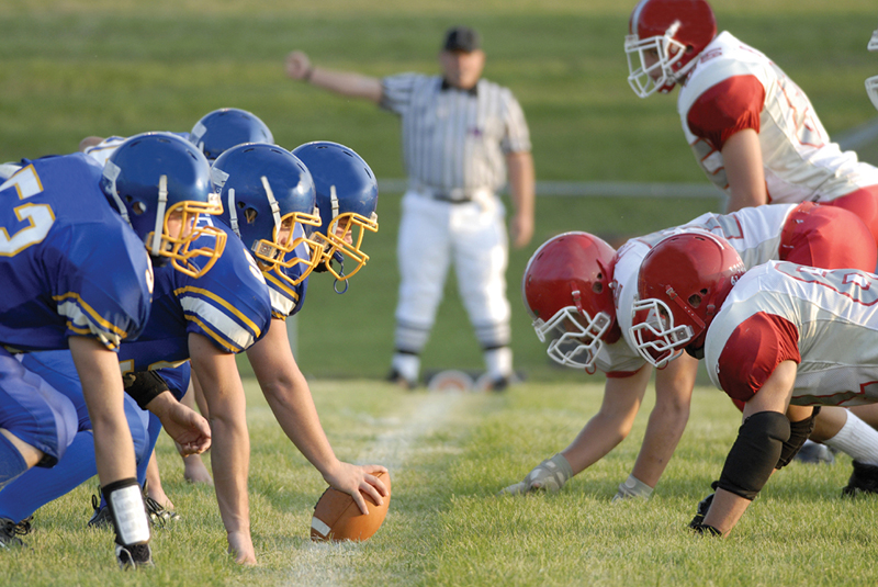 Youth football game