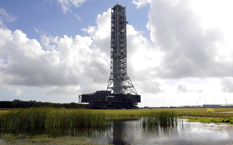 Space Launch System mobile launch platform